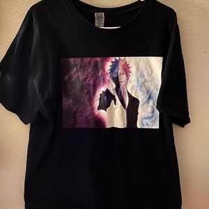 Bleach Anime Black Graphic t-shirt